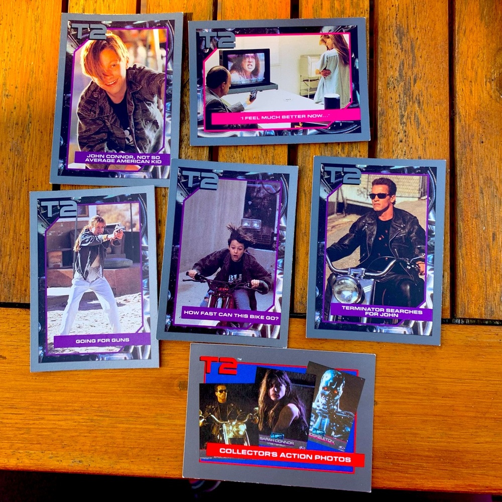 Terminator 2 collector cards